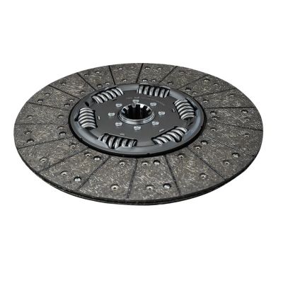 16118000205 Диск сцепления ведомый в сб. ЕВРО ("SORL") для КПП ZF-16S-151, 8S-1315, 16S-1825, 16S-182, MFZ-430 (замена SACHS 491878000205, 45104-1601205-90, 491878007196) 205