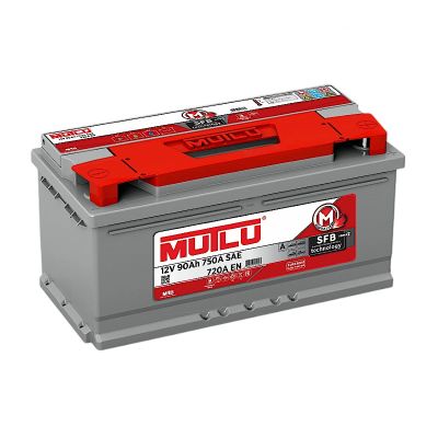 Аккумулятор 6СТ-90.0 R+ MUTLU SFB М2  зал., обр. поляр.  (Турция)  (мутлу)