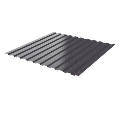 Профнастил ЛКПОЦ C8 0,45 мм, 1,150(1,200)x2,0 м, RAL 7024 (серый графит), ТУ 5285-002-37144780-2012