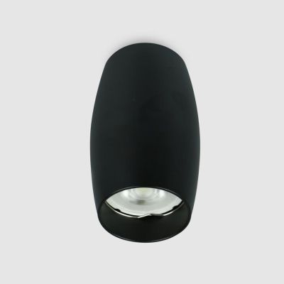 Спот "Бочонок" General (661849) GU10 черный прямой IP20