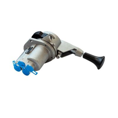 35260080070  Кран ручного (стояночного) тормоза, 4 вывода, ЕВРО ("SORL") (замена 100-3537310) КАМАЗ 43261, 4350, 5350, 6350, 65111, 43114, 43118, 65115, 65116