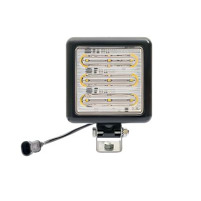 ФЗХ 00 LED ФОНАРЬ СВЕТА ЗАДНЕГО ХОДА (светодиодный, с металлическим кронштейном, разъем AMP 282104-1) 12/24 В. "САКУРА"