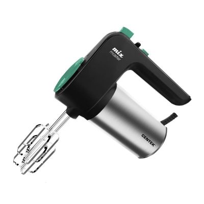 Миксер CENTEK CT-1123, 6 скоростей+турбо, взбивание/замешивание, 800 Вт