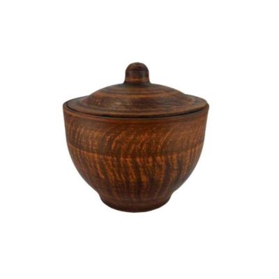 Горшок для запекания (Гладь) 0,6 л; высота - 13 см, ширина - 12 см, длина - 12 см 69-028