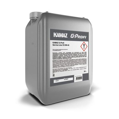 Масло моторное KAMAZ G-Profi  Service Line CS 253142333 SAE 5W40, 20 л, полусинтетическое