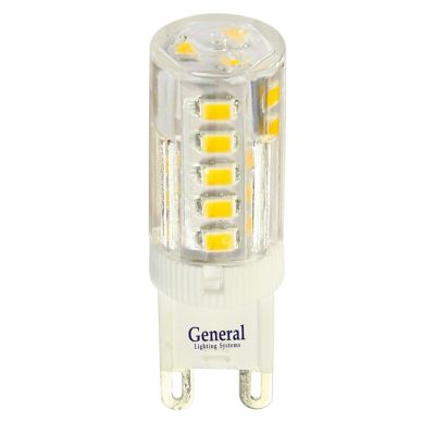 Лампа светодиодная General JCD (капсула) 5 Вт G9 6500К 320 Лм 220в (684100)