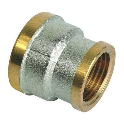 МУФТА ПЕРЕХ Бологое ф3/4*1/2 никель
