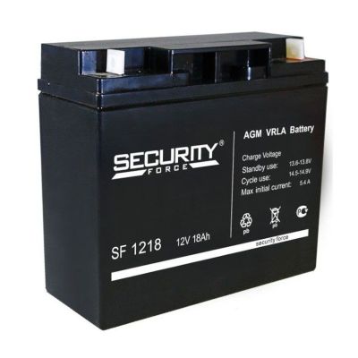 Аккумуляторная батарея Security Force SF 1218 (12V/18Ah)