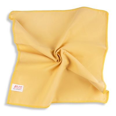 Салфетка микрофибра с текстурой замши (35х40 см.) без разводов для полировки стекол, зеркал ("AVS") "MF-6114" (A78295S)
