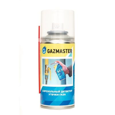 Детектор аэрозольный утечки газа GAZMASTER баллон, 130 мл