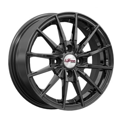 Диск литой iFree Финчер 5,5Jx14 4/98 ET35 D58,5 BK, без крепежа, арт. 914300, (КС1119)