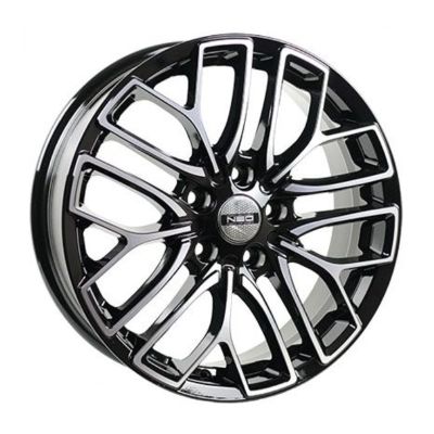 Диск литой NEO 781 6,5Jx17 5/114,3 ET40 D67,1 BD (черный с полировкой), без крепежа
