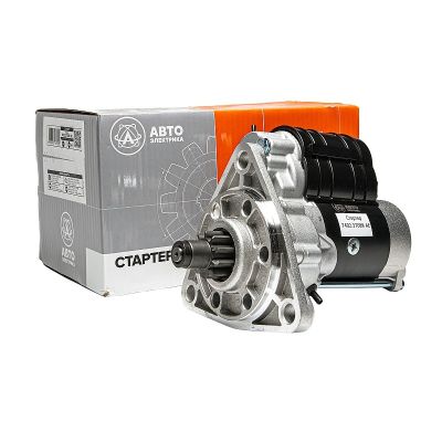 7402.3708 АЕ СТАРТЕР МТЗ, ЗИЛ-Бычок, ПАЗ, ГАЗ (дизельный, со смещенным редуктором, без передней крышки) 24. В 5,5 кВт  AVTOELECTRICA