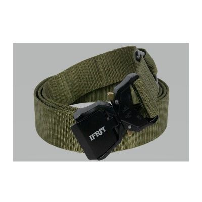 Ремень универсальный "IFRIT Tactic adventure" тактический быстросъемный 150 см х 40 мм цв.хаки РЕМ-641