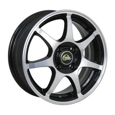 Диск литой Cross Street CR-15 5,5Jx14 4/100 ET35 D67,1 BKF, (Кросс Стрит), Россия