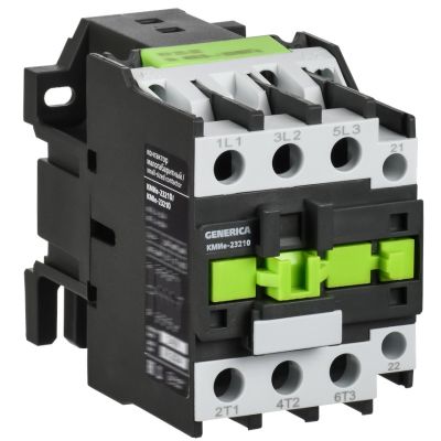 Контактор КМИе-23210 32А 230В/АС3 1НО GENERICA (KKME21-032-230-10)