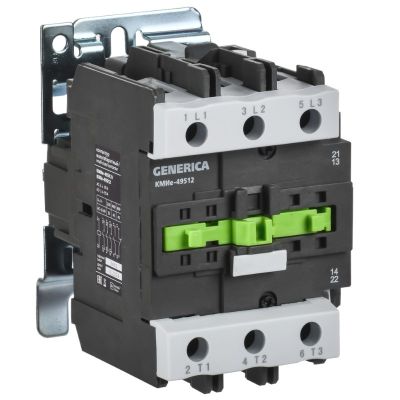 Контактор КМИе-49512 95А 230В/АС3 1НО;1НЗ GENERICA (KKME41-095-230-11)