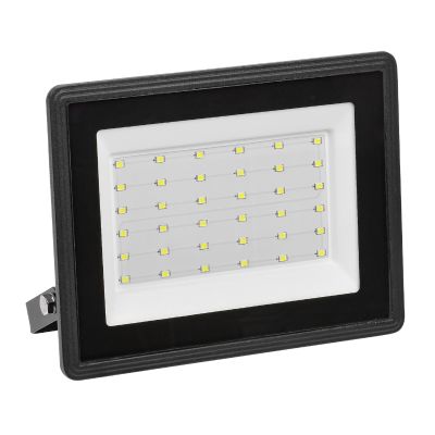 Прожектор IEK СДО 06-50 50W черный 6500К 4000Лм светодиодный IP65, LPDO601-50-65-K02