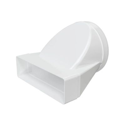 620СП16КП Переходник СПКП D160 эксцентриковый 60х204 пластик ERA