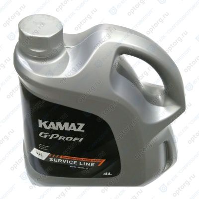 Масло трансмиссионное KAMAZ G-Profi  Service Line 253650135 SAE 80W90, 4 л, GL-4 (ТМ-4), синтетическое, для МКПП