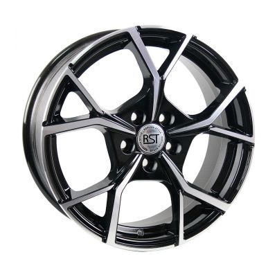 Диск литой RST R086 6,5Jx16 5/108 ET40 D54,1 BD (черный с полировкой), без крепежа, Россия, (JAC)