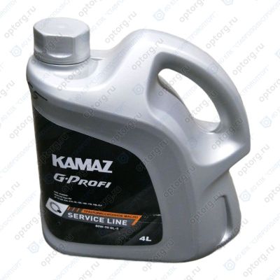 Масло трансмиссионное KAMAZ G-Profi  Service Line 253650123 SAE 80W90, 4 л, GL-5(ТМ-5), синтетическое, для мост, редуктор
