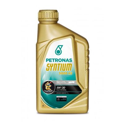 Масло моторное PETRONAS SYNTIUM 5000 XS SAE 5W30, 1 л, API SN/CF, синтетическое, (двиг. бензиновый, дизельный), (70956E18EU)
