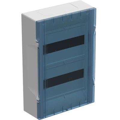 KREPTA 5 Корпус пластиковый ЩРН-П-24 серая дверь IP40 IEK (KR5-KP12-N-24-41)