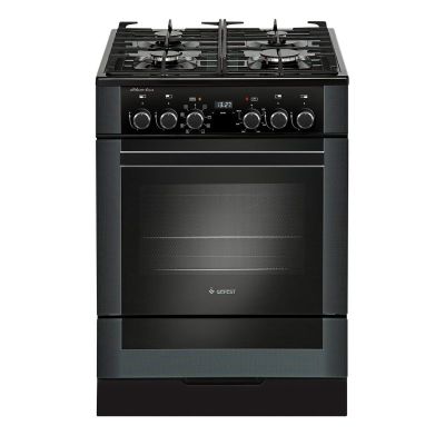 ПЛИТА ГАЗ ПГЭ 6502-03 0044 4-Х ГОРЕЛ "ГЕФЕСТ" электр дух, черная, газконтроль стола