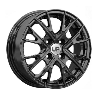 Диск литой Wheels UP Up127 5,5Jx14 4/98 ET35 D58,5 New Black, без крепежа, арт. 81735, Россия, (КС1088)