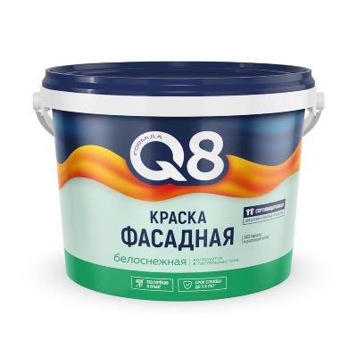 Краска ВД-АК фасадная (2,7 кг) ФОРМУЛА Q8 Ростовская область