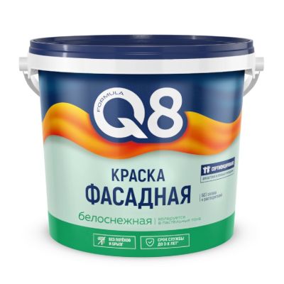 Краска ВД-АК фасадная (13 кг) ФОРМУЛА Q8 Ростовская область