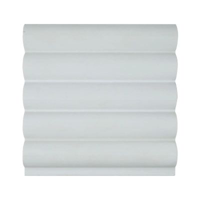 Панели 3D RAIL EAST из вспененного полистирола Бриз 2700х120х12мм Белая