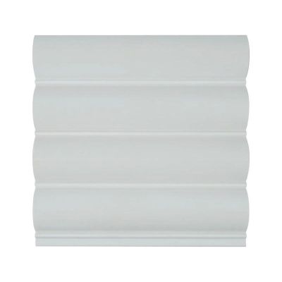 Панели 3D RAIL EAST из вспененного полистирола Волна 2700х120х12мм Белая