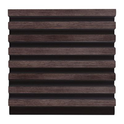 Панели 3D RAIL EAST из вспененного полистирола Галс 2700х120х12мм Дуб рустикальный