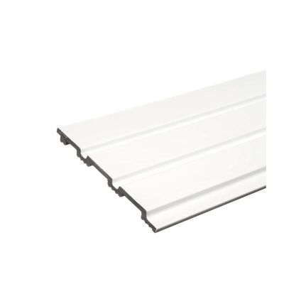 Панели 3D RAIL из вспененного полистирола  2700х120х10мм Белая