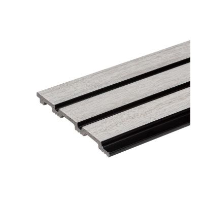 Панели 3D RAIL из вспененного полистирола  2700х120х10мм Ясень серый