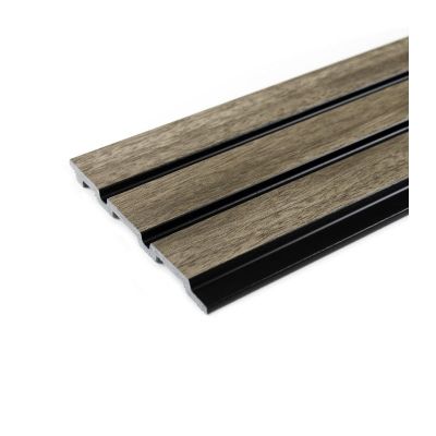 Панели 3D RAIL из вспененного полистирола  2700х120х10мм Кедр