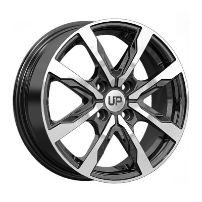 Диск литой Wheels UP Up122 6,0Jx15 4/100 ET39 D56,6 New Diamond, без крепежа, арт. 82246, Россия, (КС1092)