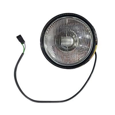 8450084241 ФАРА ВАЗ-21214 НИВА, НИВА LEGEND (плоское стекло, без ламп, с электрокорректором) 170 мм