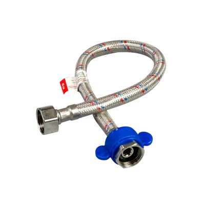 Подводка для воды в ПВХ оболочке гайка/гайка, 60 см, 1/2'', Valfex, Китай