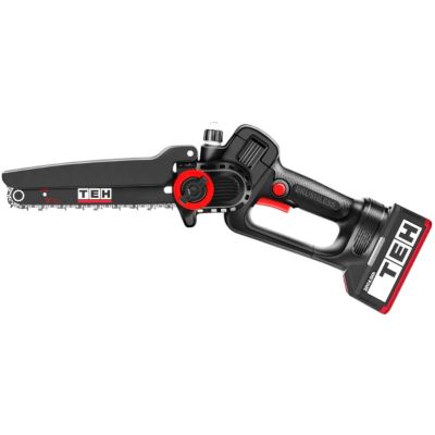 Пила цепная аккумуляторная мини высоторез 20V TEH LPS508-1B + телескопическая штанга 2,6 м (1 аккум.бат 4а.ч и заряд.устр) 