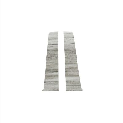 Заглушка к плинтусу 78 мм, правая+левая, Дуб териберика 09, Grace, Cardinal