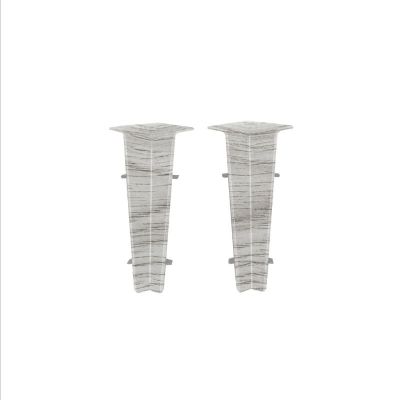 Угол внутренний к плинтусу 78 мм, Дуб ланди 06, (упаковка-2шт), Grace, Cardinal