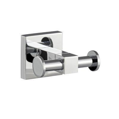 Крючок двойной, хром, 84115, GFmark, Санакс