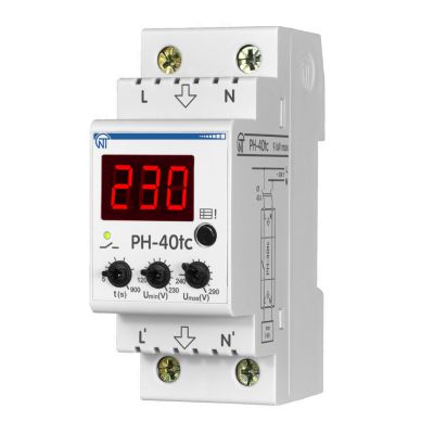 Реле напряжения РН-40tc Новатек-Электро