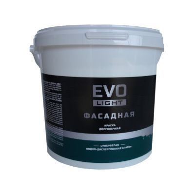 Краска ВД супербелая фасадная 1,5 кг, EVO LIGHT, г. Ставрополь 