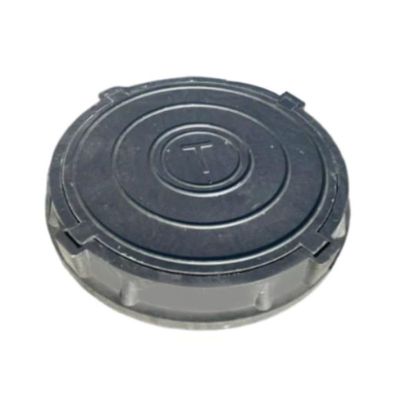 Люк канализационный 780x780x120 мм, черный, тяжелый, 15 т, полимерно-композитный, г. Ессентуки