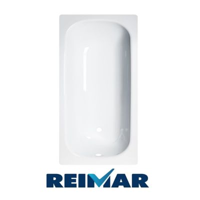 Ванна стальная 1600x700x400 мм, без ножек, белая, Reimar №27 уцененная (г. Екатеринбург)