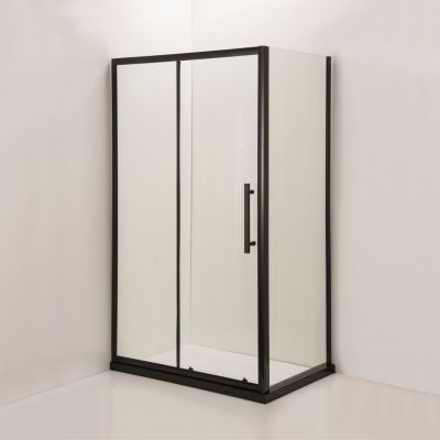 Душевое ограждение ДАНА 6003/23, 120x90x190 мм прямоугольное, прозрачное стекло 6 мм, Китай